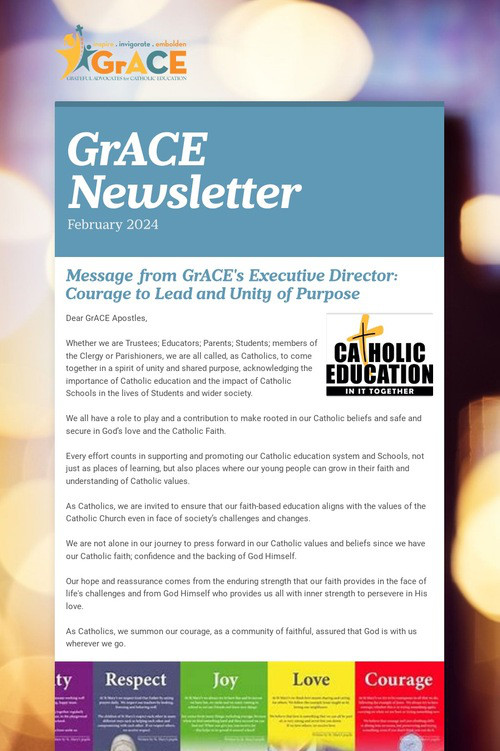 GrACE Newsletter