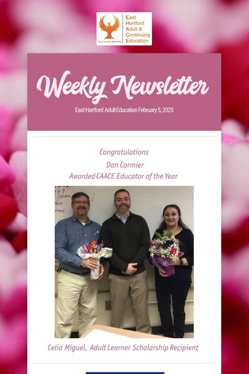 Weekly Newsletter
