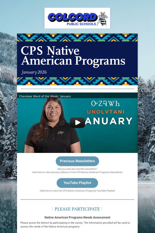 January 2026- NA Programs