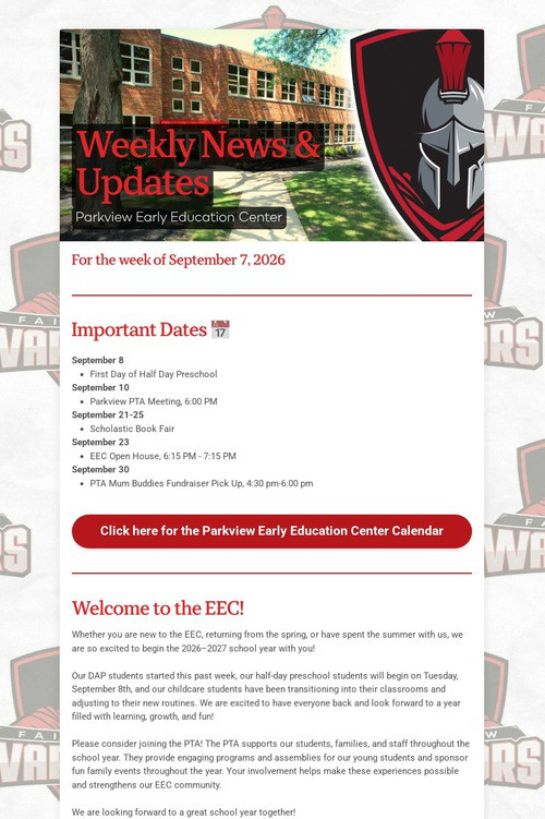 Weekly News & Updates