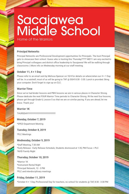 Sacajawea Middle School
