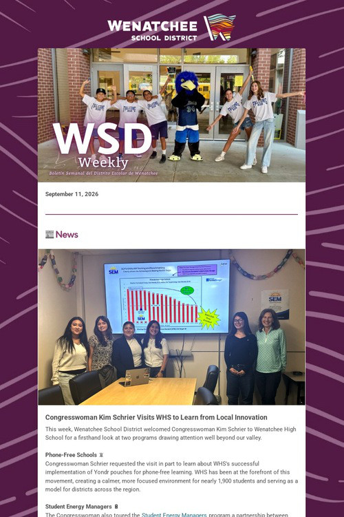 WSD Weekly
