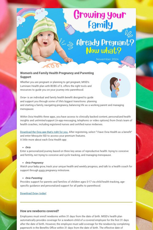 Growing your family