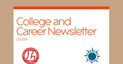 College and Career Newsletter