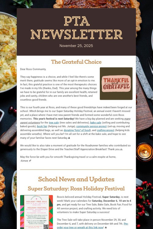 PTA Newsletter