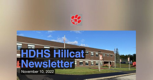HDHS Hillcat Newsletter