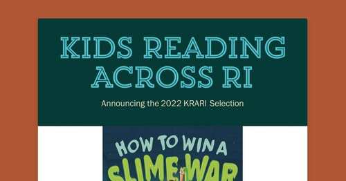 Kids Reading Across RI