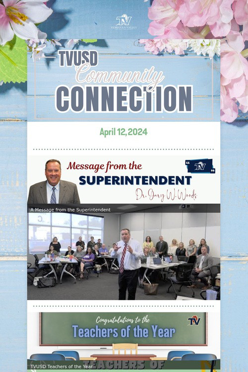 TVUSD COMMUNITY CONNECTION