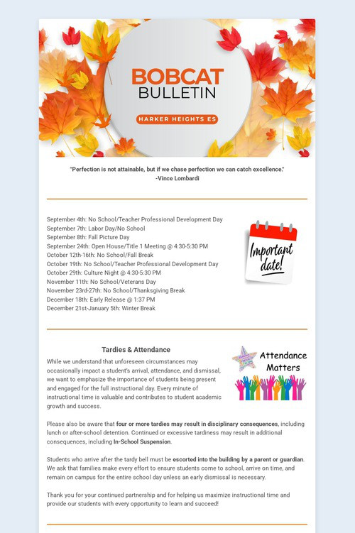Bobcat Bulletin