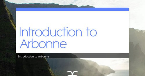 Introduction to Arbonne