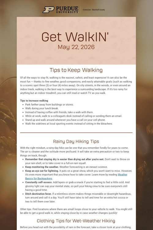 Get WalkIN'
