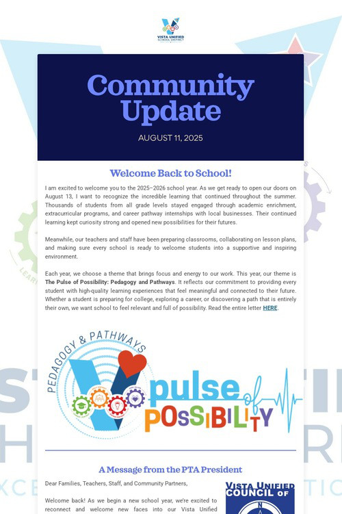 Community Update