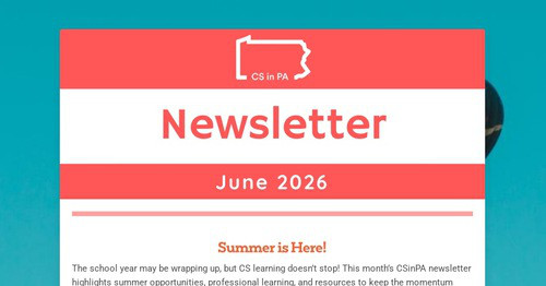 June 2026 Newsletter