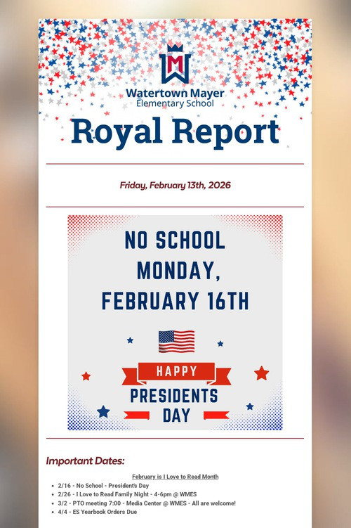 Royal Report