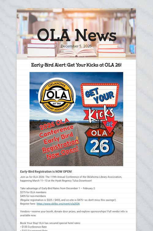 OLA News