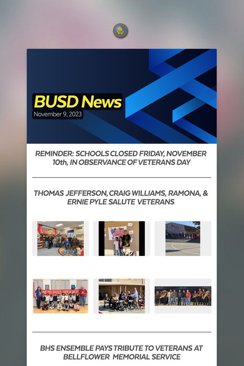 BUSD News