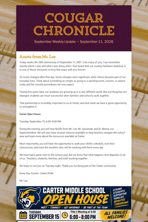 Cougar Chronicle