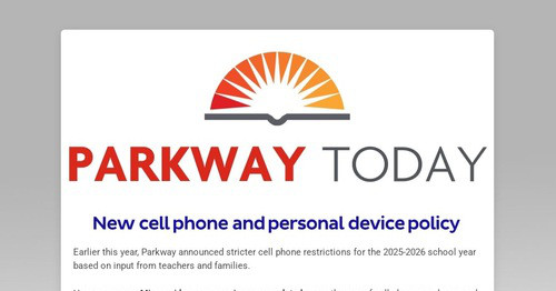 New Cell Phone Policy