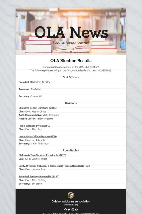 OLA News