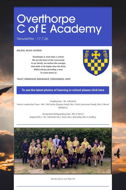 Overthorpe       C of E Academy