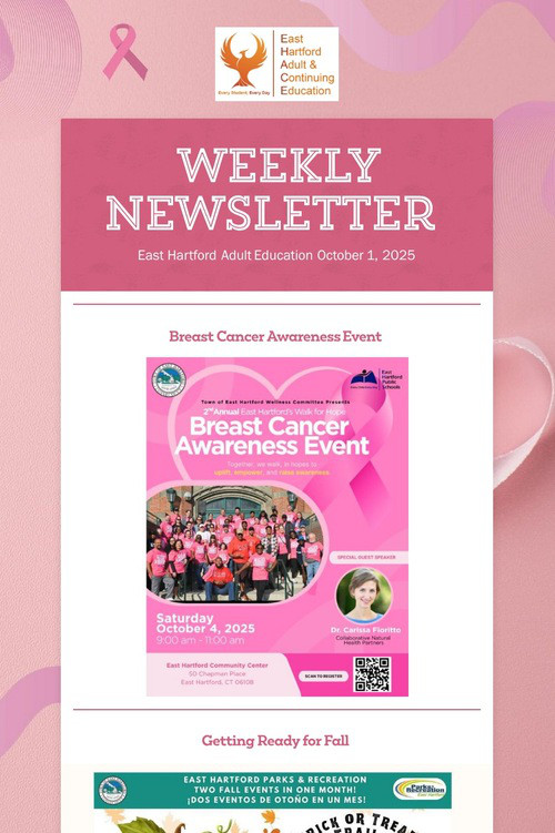 Weekly Newsletter
