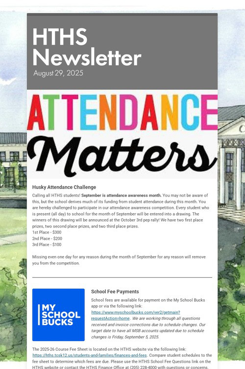 HTHS Newsletter