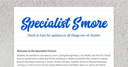 Specialist S'more