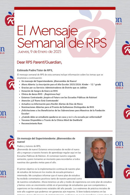 El Mensaje Semanal de RPS
