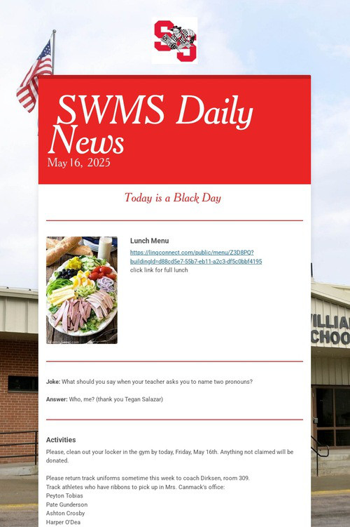 SWMS Daily News