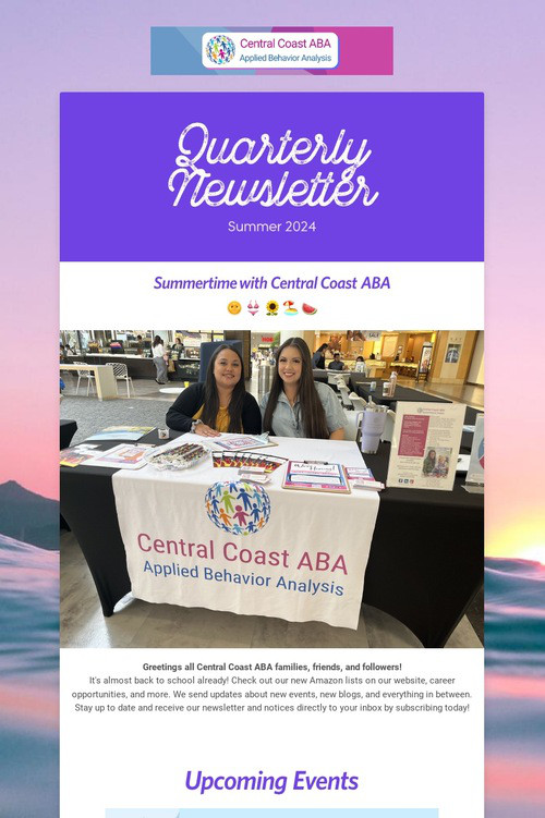 Quarterly Newsletter