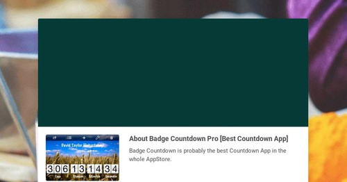 Badge Countdown Pro [Best Countdown | Smore Newsletters