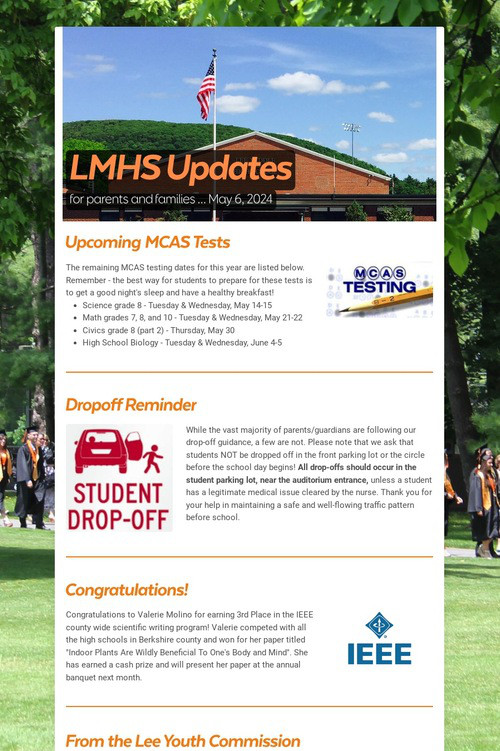 LMHS Updates