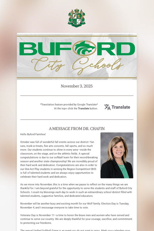 BCSS District Newsletter NOV 2025