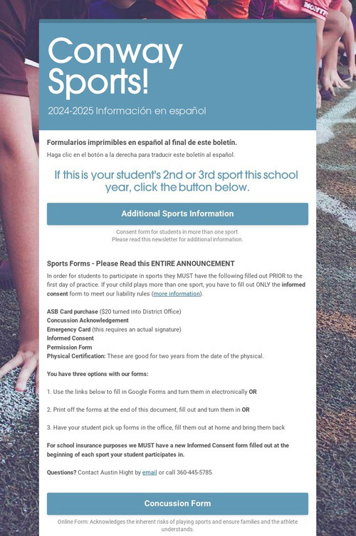 Conway Sports!