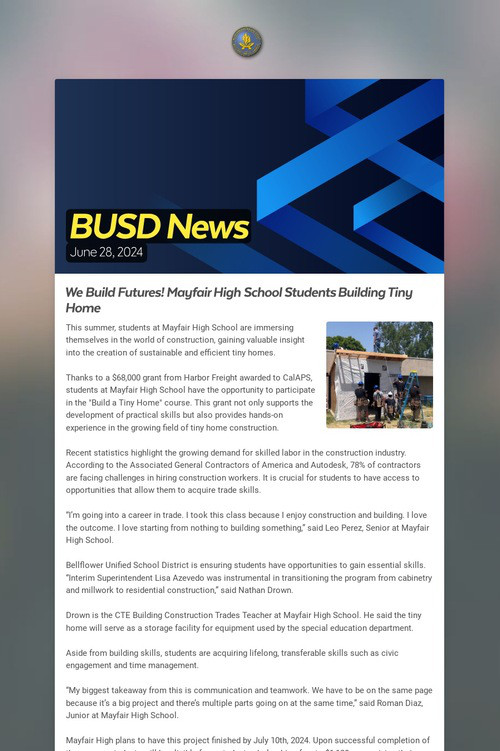 BUSD News