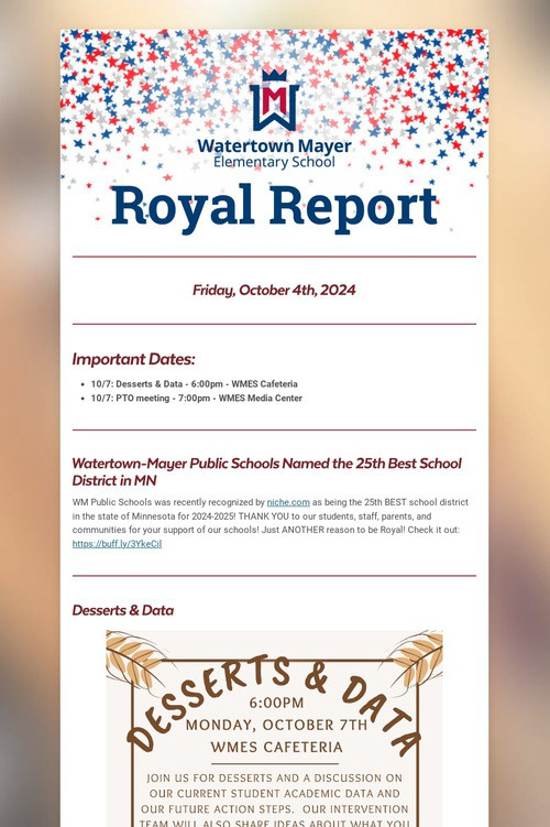 Royal Report