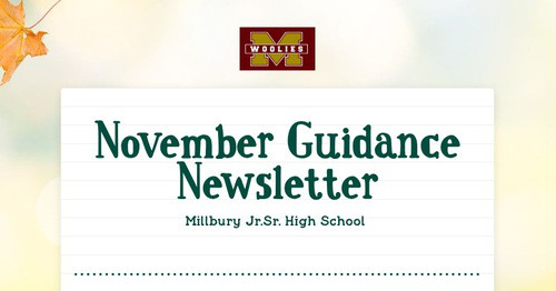 November Guidance Newsletter