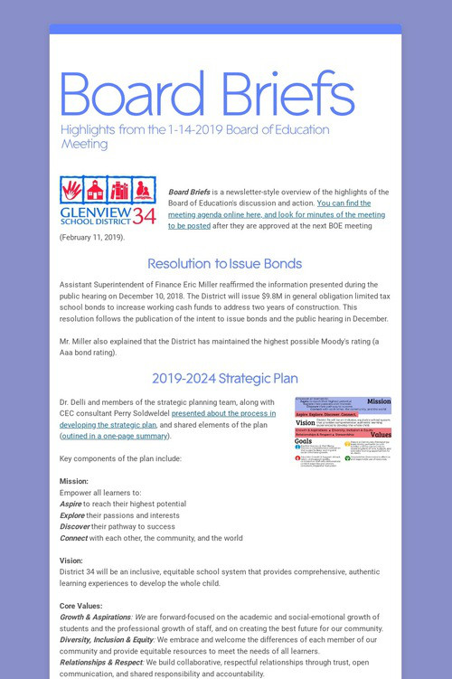 Board Briefs