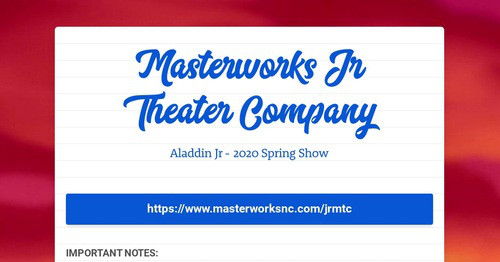 Masterworks Word Design newsletters to spread the word online | Smore