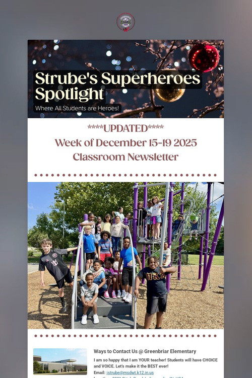 Strube's Superheroes Spotlight