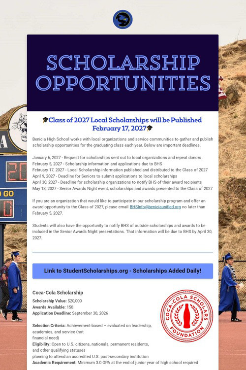 Scholarship Opportunities