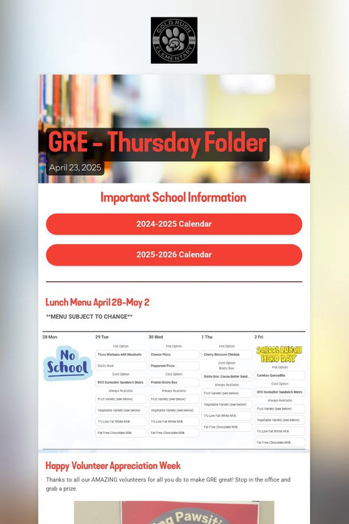 GRE - Thursday Folder