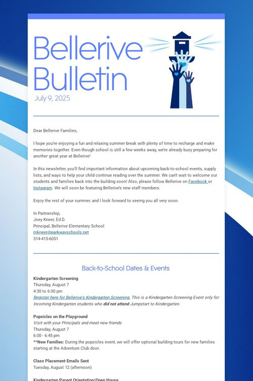 Bellerive Bulletin