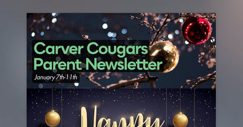 Carver Cougars Parent Newsletter