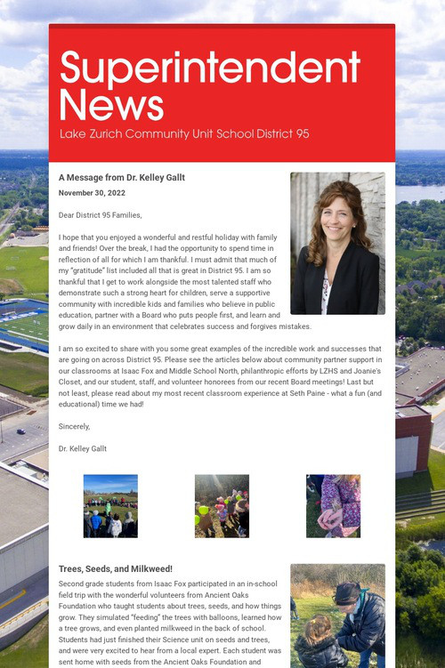 Superintendent News