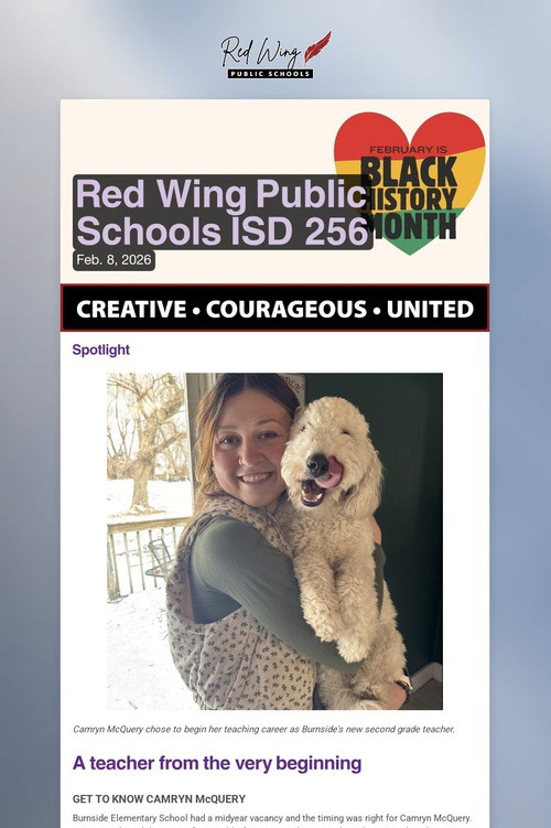 Red Wing Public Schools ISD 256
