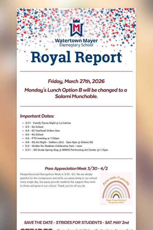 Royal Report