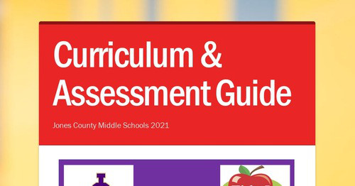 Curriculum & Assessment Guide