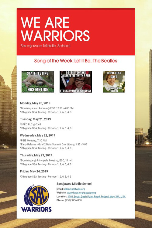 WE ARE WARRIORS