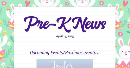 Pre-K News